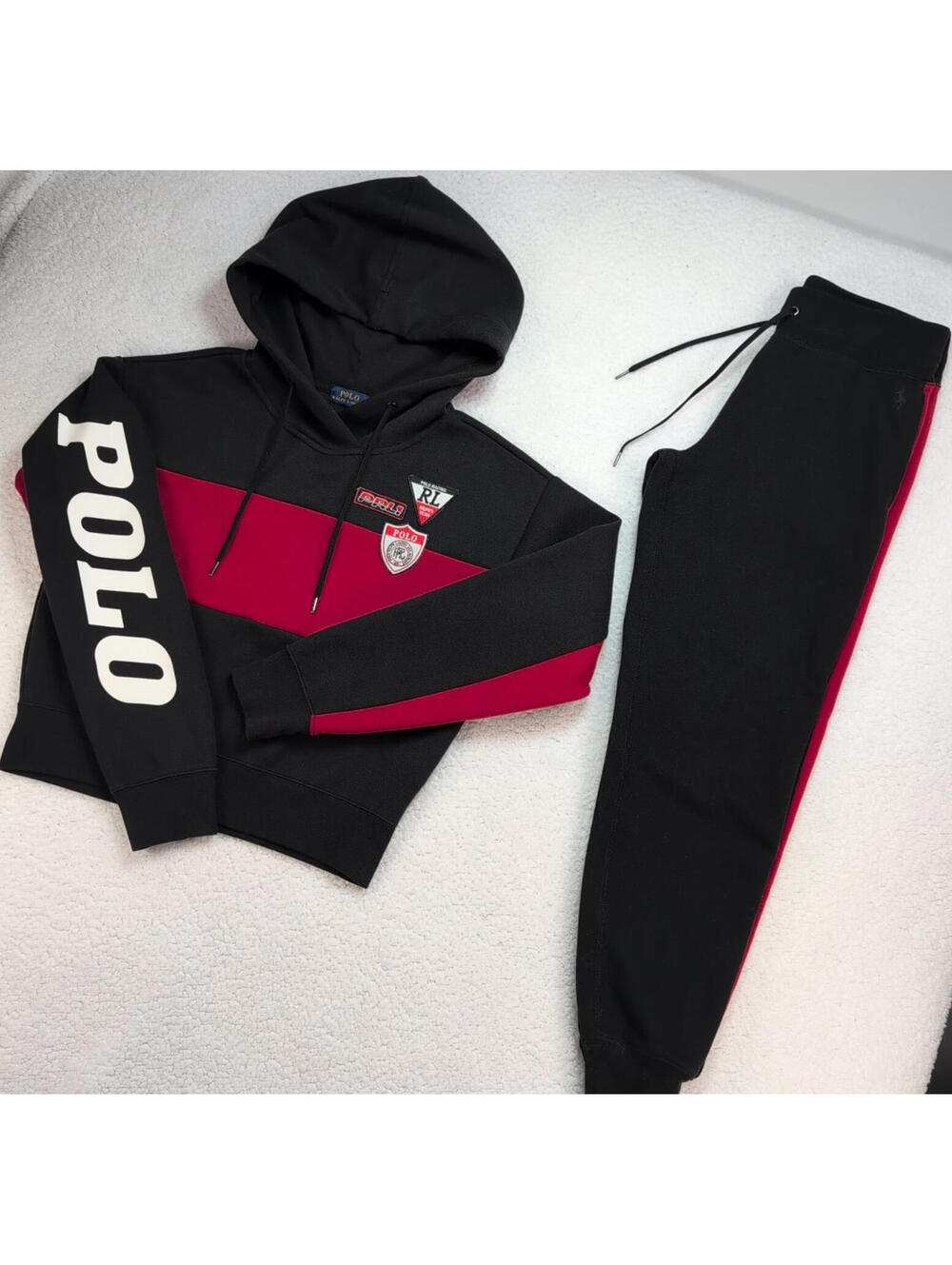 Polo Ralph Lauren Ralph's Team Racing PRL1 Tracksuit Small Hoodie, XS Pants RARE